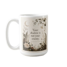 Trabalho de Sombra Botânico Citação Floral Vintage
