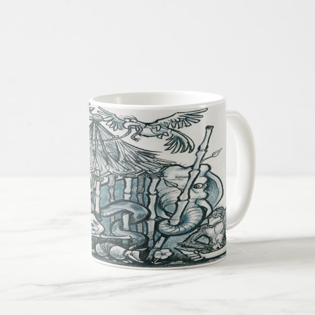 Caneca De Café Trabalho em Equipe (Frente Esquerda)