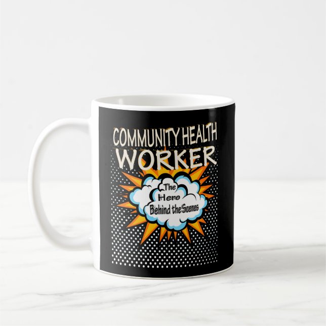 Caneca De Café Trabalho Herdeiro do Trabalhador de Saúde da Comun (Esquerda)