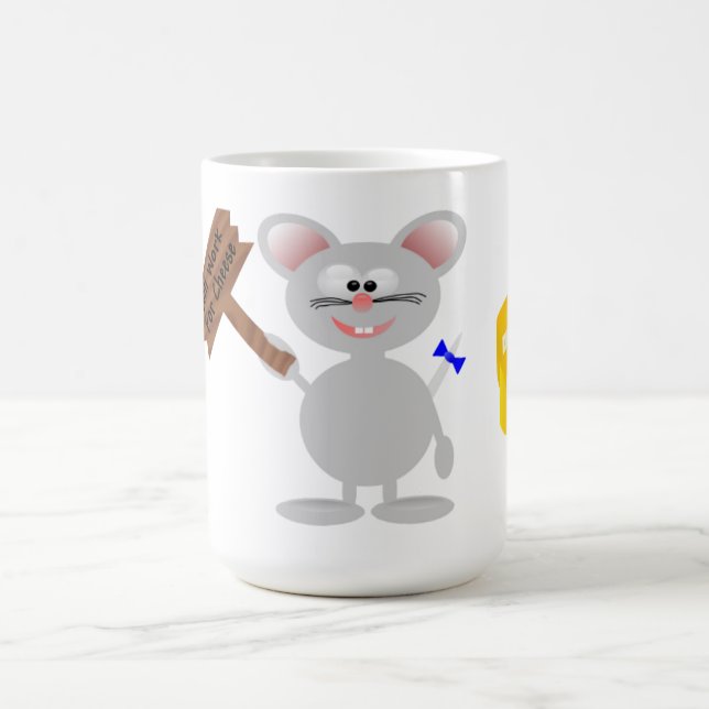 Caneca De Café Trabalho Para Queijo (Centro)