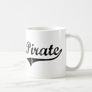Caneca De Café Trabalho Profissional Pirata