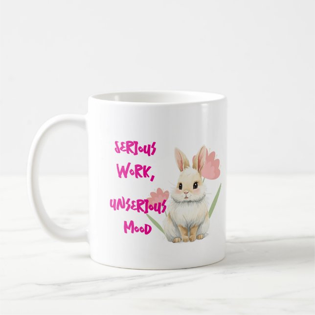 Caneca De Café Trabalho sério, clima descontraído (Esquerda)