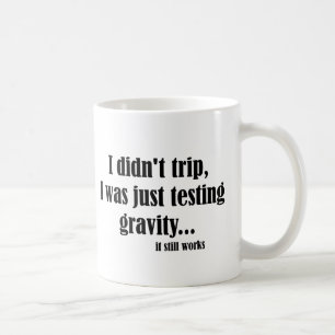 Caneca De Café Trabalhos da gravidade