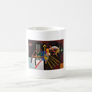 Caneca De Café Trabalhos de arte clássicos da pintura abstrata d