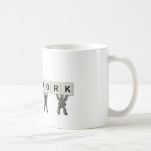 Caneca De Café Trabalhos em equipe