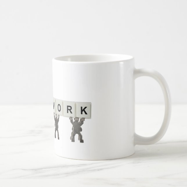 Caneca De Café Trabalhos em equipe (Direita)