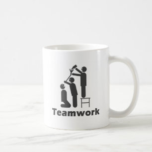 Caneca De Café Trabalhos em equipe - mercadoria inspirador