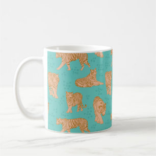 Caneca De Café Traços do Tigre