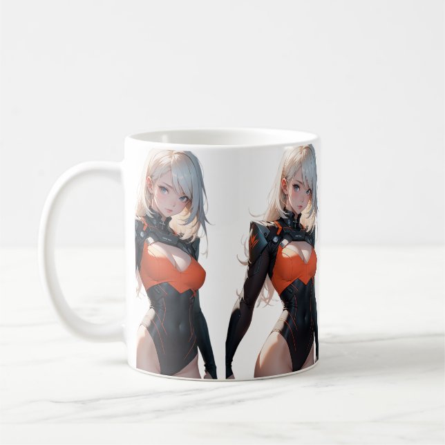 Caneca De Café Traços estelares espumantes (Esquerda)