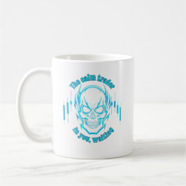 Caneca De Café Trade Motivation | Skull | Calm Trader