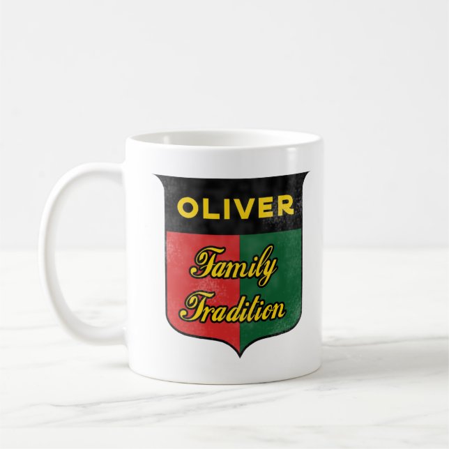 Caneca De Café tradição da família Oliver (Esquerda)