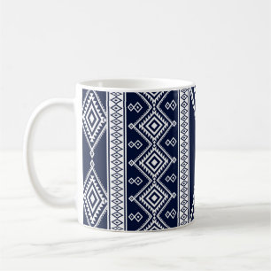 Caneca De Café traditi geométrica étnica oriental uniforme