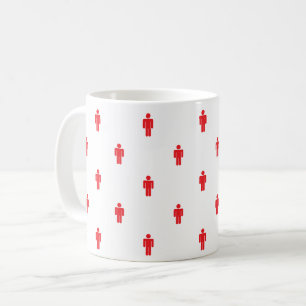 Caneca De Café Tráfego Luz Homem Café Mug