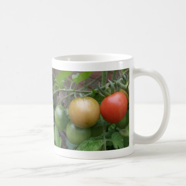 Caneca De Café Tráfego Tomates Light Mug (Direita)