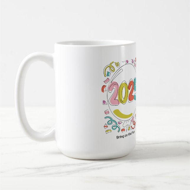Caneca De Café Traga a diversão 2025 (Esquerda)