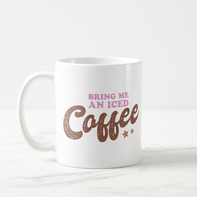 Caneca De Café Traga-Me Café Forçado (Esquerda)