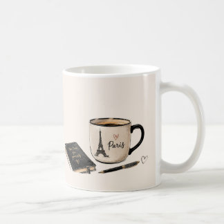 Caneca De Café Traga o charme de Paris para cada pausa para o caf