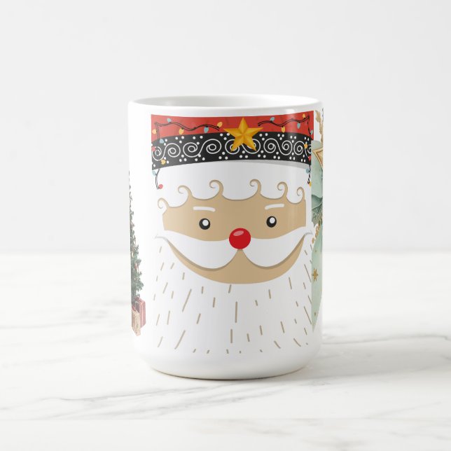 Caneca De Café Tragam a alegria de Natal com este café (Centro)