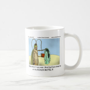 Caneca De Café Tragédia @ Roach Motel Presentes Engraçados Camise