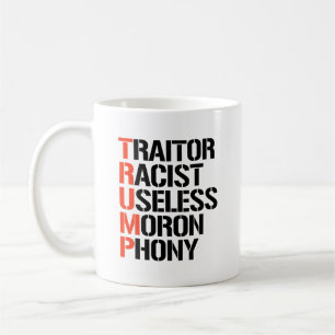 Caneca De Café Traidor Trump