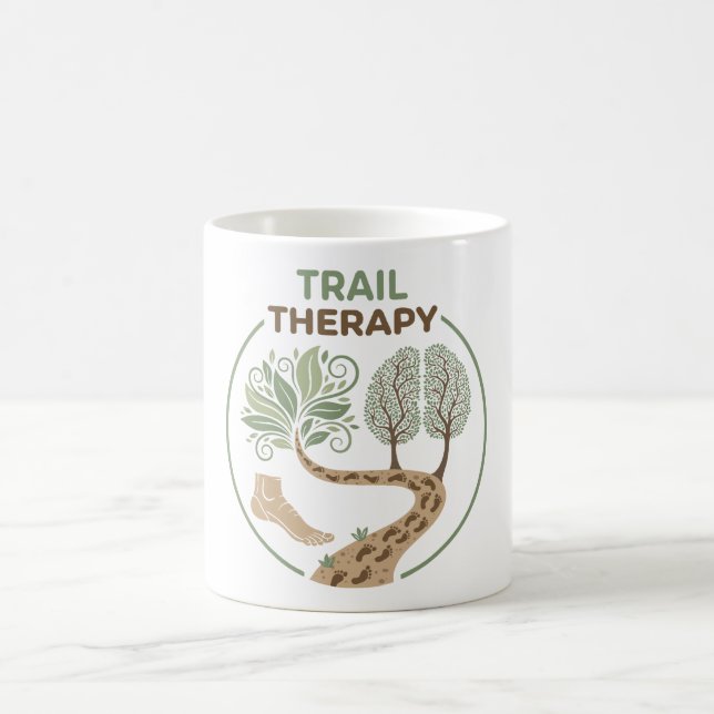 Caneca De Café Trail Therapy (Centro)