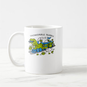 CANECA DE CAFÉ TRAINNOSAURUS REXPRESS