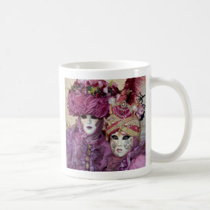 Caneca De Café Traje de Carnaval roxo, Veneza
