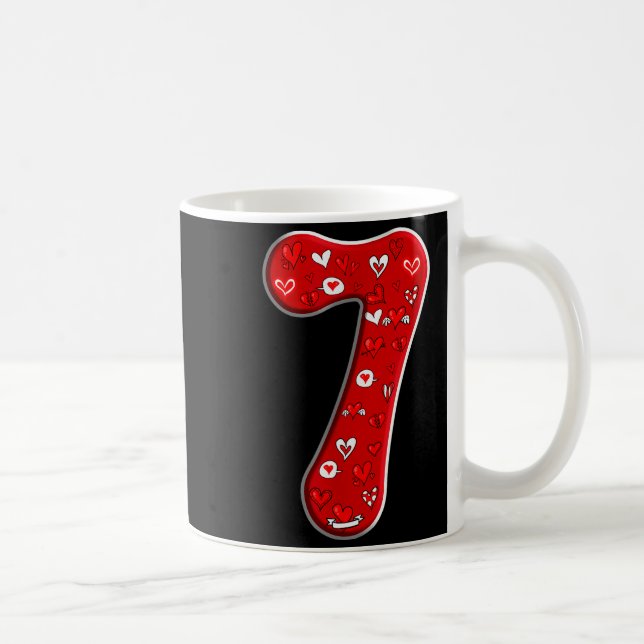 Caneca De Café Traje de Casal Dupla 67 Meme Seis Sete Número 7 Va (Direita)