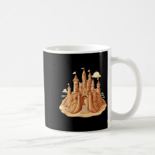Caneca De Café Traje de evento de castelo de areia para meninos d