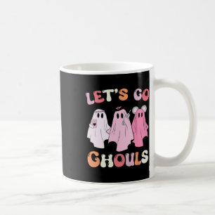 Caneca De Café Traje de Fantasma de Halloween dos Ghouls Fantasia