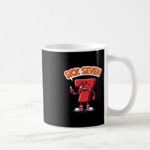 Caneca De Café Traje de Halloween Sick Seven 67 Brincadeira Diver