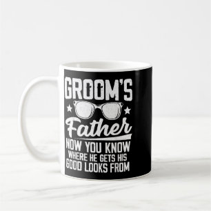 Caneca De Café Traje do Pai do Noivo Pai Casamento Solteirão