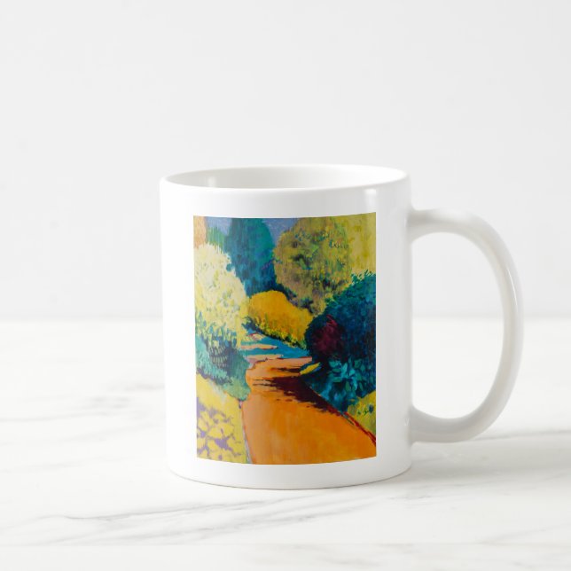 Caneca De Café Trajeto alaranjado (Direita)