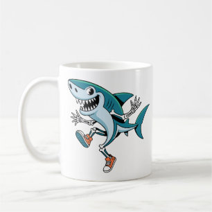 Caneca De Café Tralalalero Tralala SkeleBoo Halloween Design