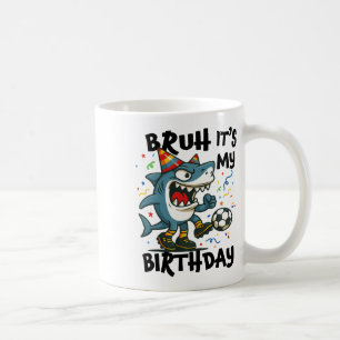 Caneca De Café Tralalero Tralala Jogador de Futebol com Rot cereb