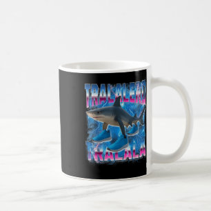Caneca De Café Tralalero-tralala Rotação cerebral italiana Homens