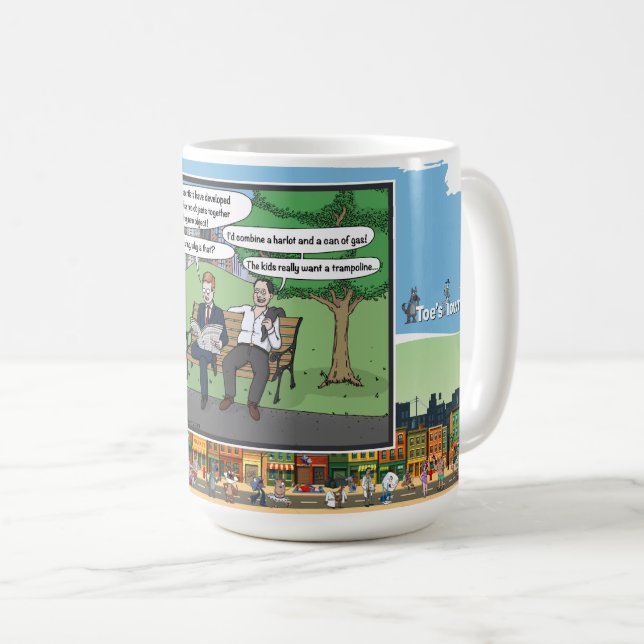 Caneca De Café Trampoline | Father’s Day Classic (Frente Esquerda)
