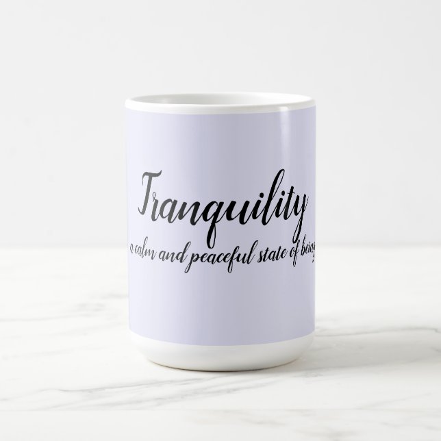 Caneca De Café Tranquilidade (Centro)