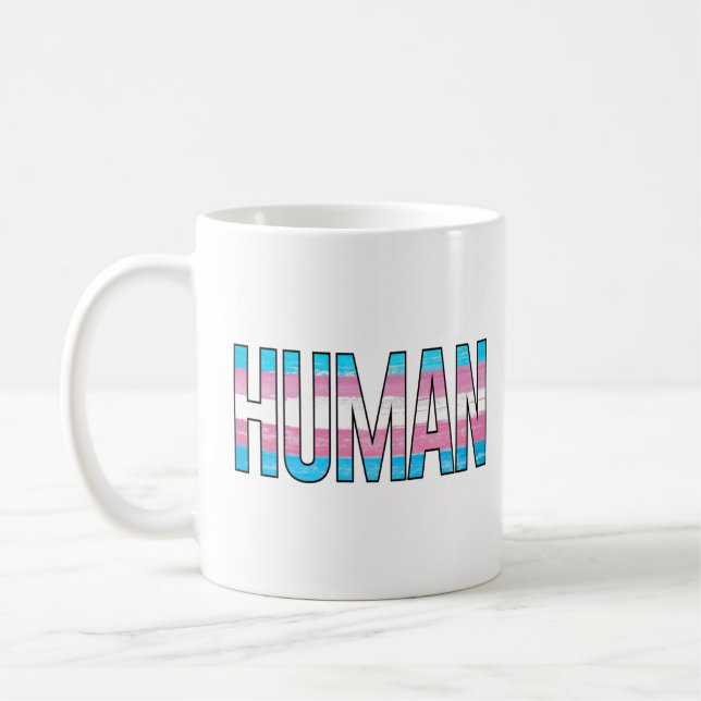 Caneca De Café Trans Humano (Esquerda)