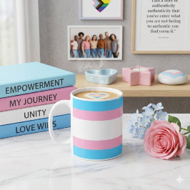 Caneca De Café Transcender com Orgulho