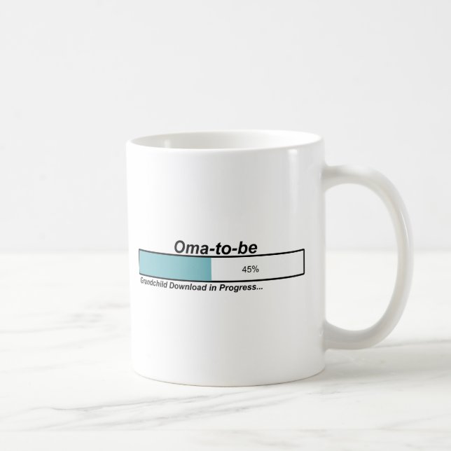 Caneca De Café Transferência Oma a ser (Direita)