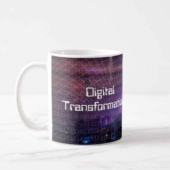 Caneca De Café Transformação digital para empresas (Esquerda)