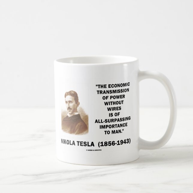 Caneca De Café Transmissão econômica do poder sem fios (Direita)