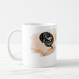 Caneca De Café Transmute o Cobra do touro venenoso no pêssego