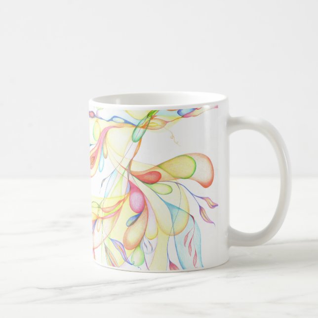 Caneca De Café Transparência da cor (Direita)
