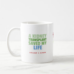 CANECA DE CAFÉ TRANSPLANTE RENAL