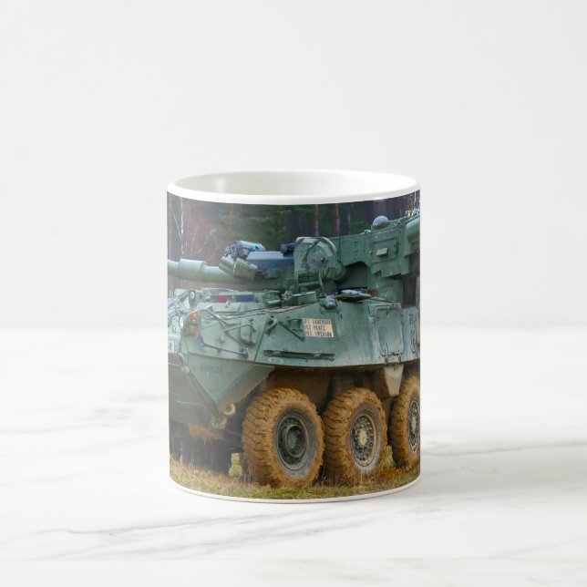 Caneca De Café TRANSPORTADORA DE PESSOAL ARMOSCADO - Stryker (Centro)