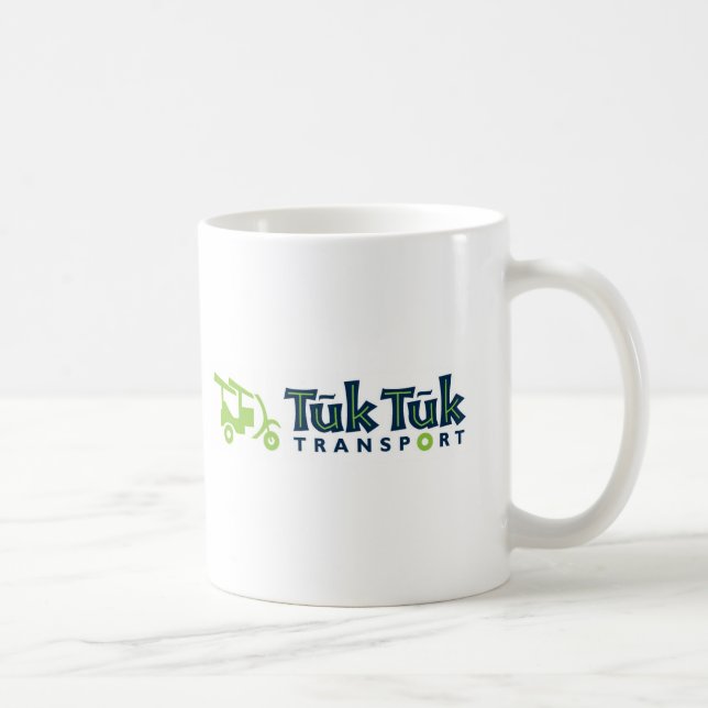 Caneca De Café Transporte de Tuk Tuk (Direita)