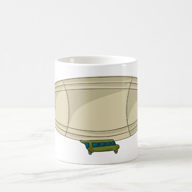 Caneca De Café Transporte de Voo Zeppelin (Criador carregado)