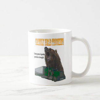 Caneca De Café Transporte por caminhão do urso de urso
